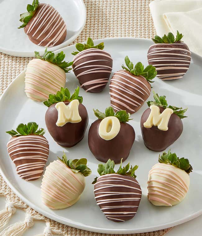 Mother's Day chocolate covered strawberries