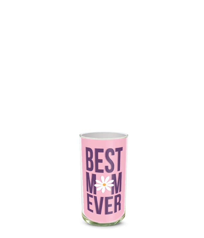 Partial image of Custom Photo Vase without flowers.